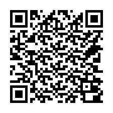 QR Code สำหรับหมายเลขโทรศัพท์ +14702000061