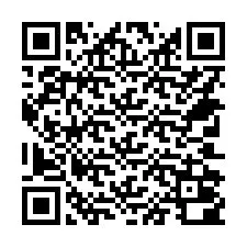 Codice QR per il numero di telefono +14702000080