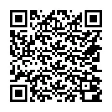 QR-code voor telefoonnummer +14702000086