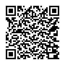 QR Code pour le numéro de téléphone +14702000090