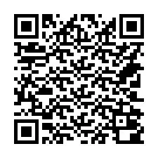 QR kód a telefonszámhoz +14702000095