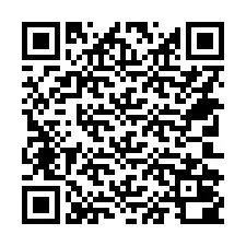 QR Code สำหรับหมายเลขโทรศัพท์ +14702000100