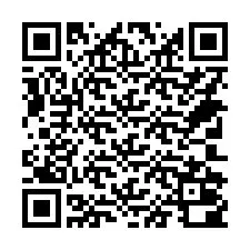 QR kód a telefonszámhoz +14702000101