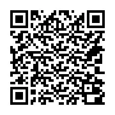 QR-Code für Telefonnummer +14702000105