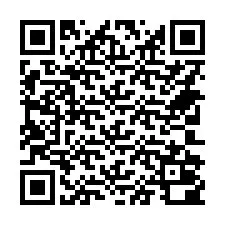 QR Code สำหรับหมายเลขโทรศัพท์ +14702000106