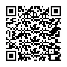 QR Code pour le numéro de téléphone +14702000107