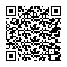 Codice QR per il numero di telefono +14702000108