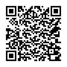 QR-код для номера телефона +14702000109