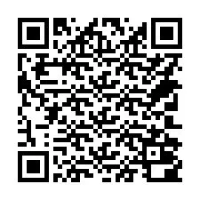 Código QR para número de teléfono +14702000111