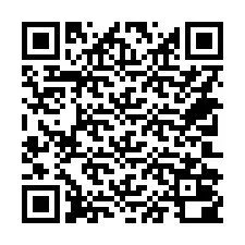 Codice QR per il numero di telefono +14702000119