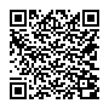 QR Code สำหรับหมายเลขโทรศัพท์ +14702000132