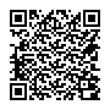 Codice QR per il numero di telefono +14702000142