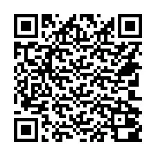 QR-code voor telefoonnummer +14702000204