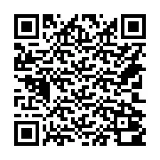 Codice QR per il numero di telefono +14702000205