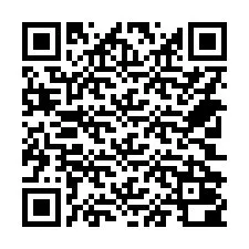 QR-koodi puhelinnumerolle +14702000223