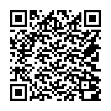 Código QR para número de teléfono +14702000233