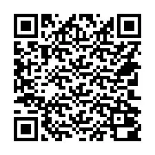 QR-Code für Telefonnummer +14702000244