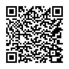 Kode QR untuk nomor Telepon +14702000255