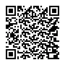 Kode QR untuk nomor Telepon +14702000258