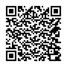 QR-Code für Telefonnummer +14702000272