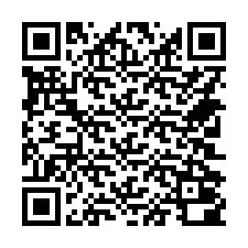 QR-koodi puhelinnumerolle +14702000276