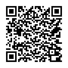 Código QR para número de telefone +14702000285