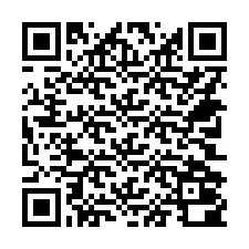 Codice QR per il numero di telefono +14702000328