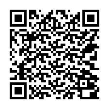 QR Code pour le numéro de téléphone +14702000330