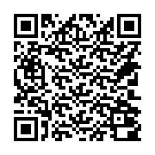 QR код за телефонен номер +14702000341