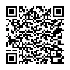 Kode QR untuk nomor Telepon +14702000345