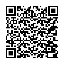 QR-код для номера телефона +14702000349