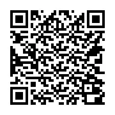 QR-koodi puhelinnumerolle +14702000360