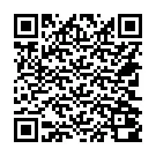 Kode QR untuk nomor Telepon +14702000364