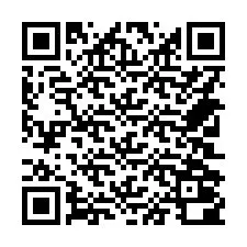 QR kód a telefonszámhoz +14702000377