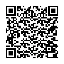 Codice QR per il numero di telefono +14702000382