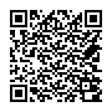 QR-code voor telefoonnummer +14702000427