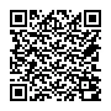 Código QR para número de teléfono +14702000443