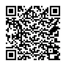 QR-Code für Telefonnummer +14702000445