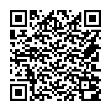 QR-код для номера телефона +14702000457