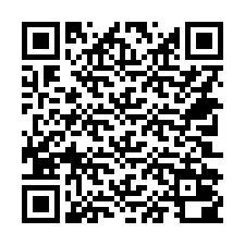 Kode QR untuk nomor Telepon +14702000468