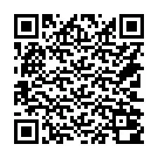 QR-Code für Telefonnummer +14702000491