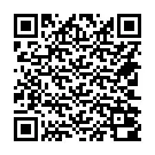 QR-код для номера телефона +14702000492