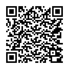 QR Code สำหรับหมายเลขโทรศัพท์ +14702000494