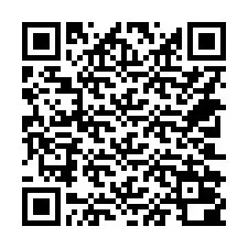 Kode QR untuk nomor Telepon +14702000499