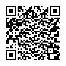 QR-код для номера телефона +14702000510