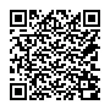 QR код за телефонен номер +14702000511