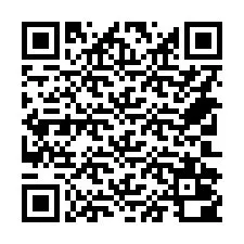 Codice QR per il numero di telefono +14702000513