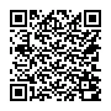 QR Code pour le numéro de téléphone +14702000514