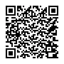 QR kód a telefonszámhoz +14702000519