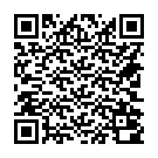 Código QR para número de teléfono +14702000522